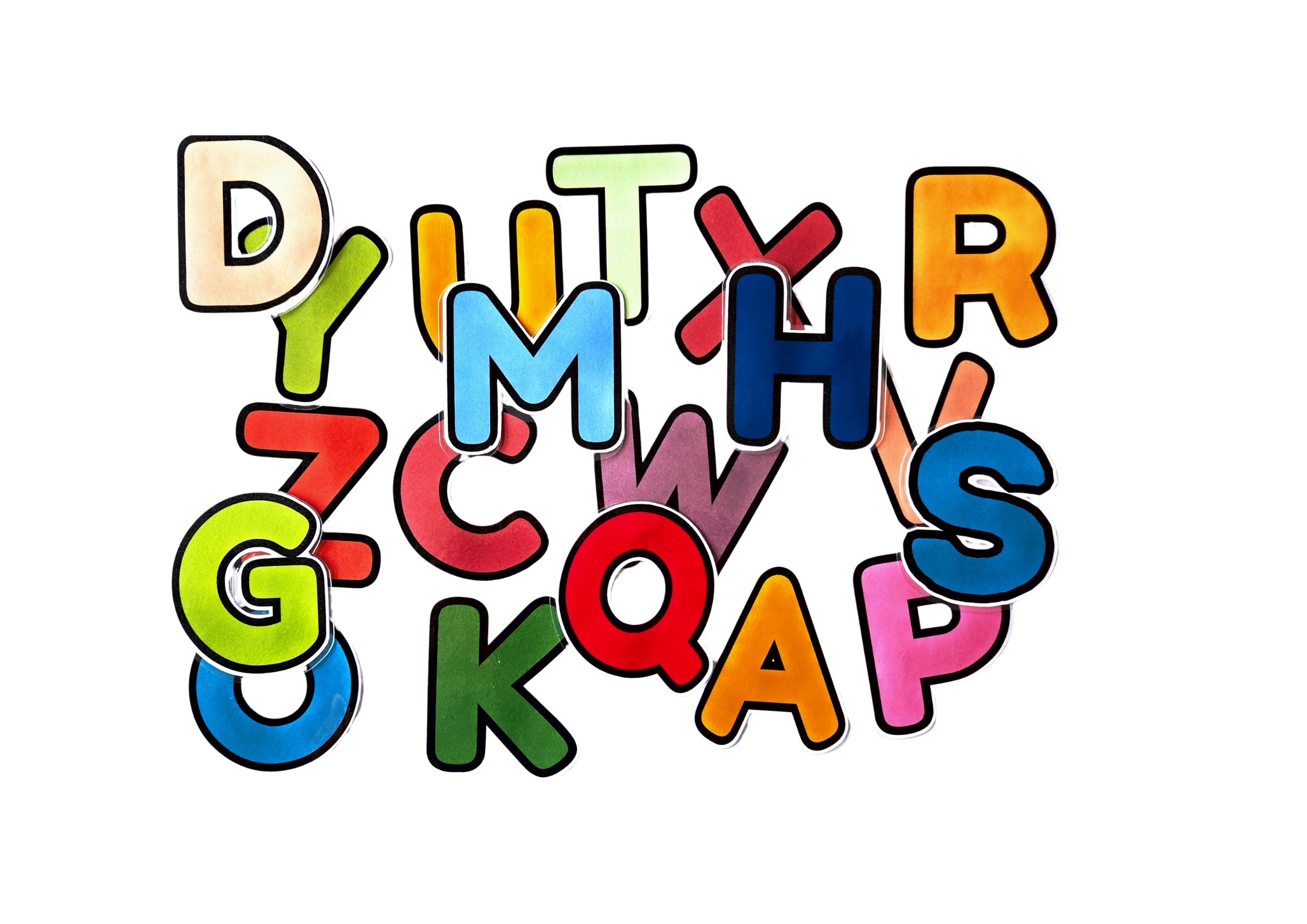 Accessoires (gommettes): Les lettres magiques de Lino