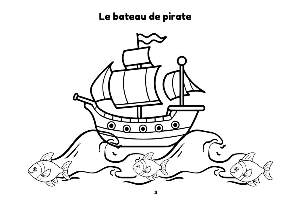 Les véhicules du monde féérique de Lino à colorier