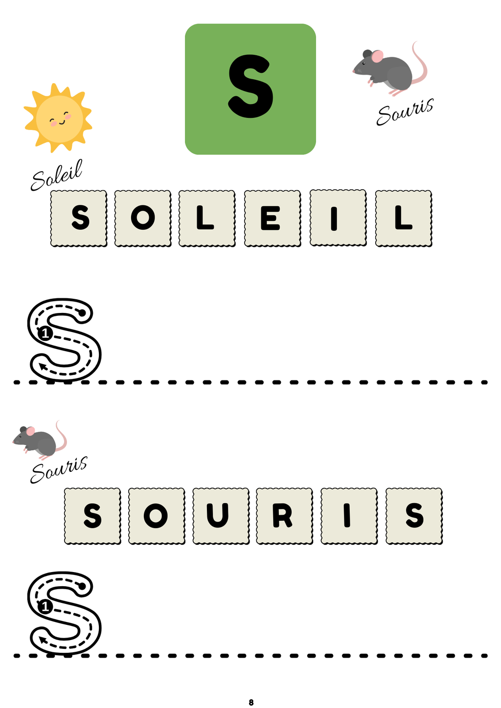 Pack complet – Lino part à la chasse aux lettres (A–Z)