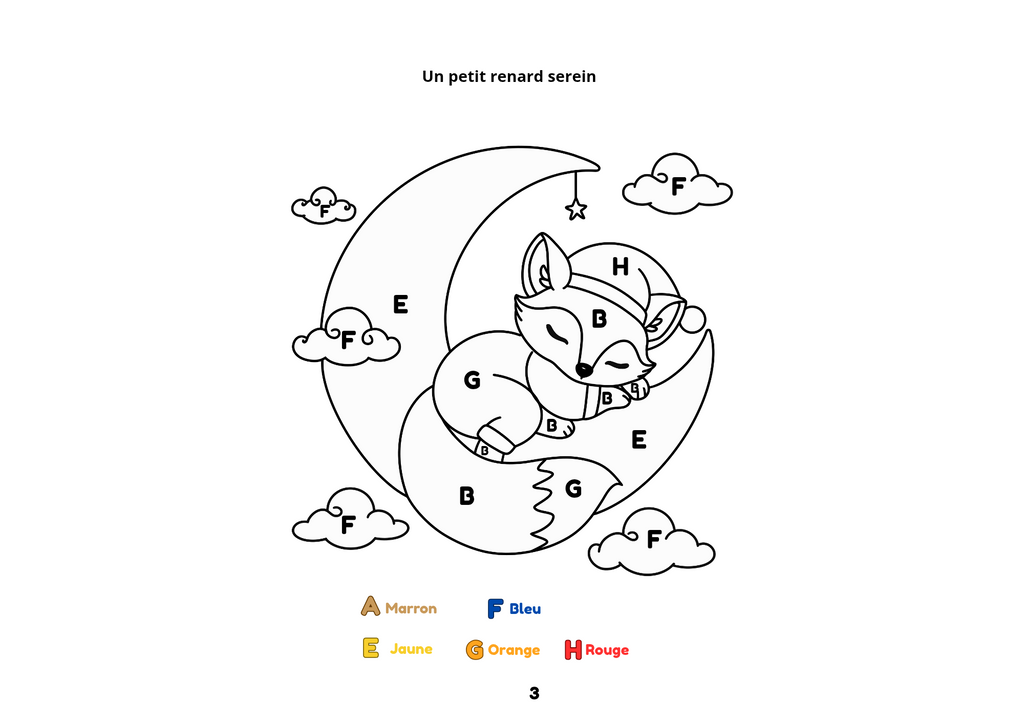 Les aventures de Lino au royaume des animaux (coloriage magique avec des lettres)