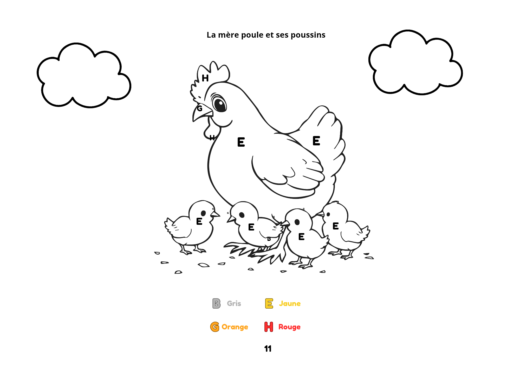 Les aventures de Lino au royaume des animaux (coloriage magique avec des lettres)