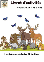 Les trésors de la forêt de Lino (2 ans): Personnalisé