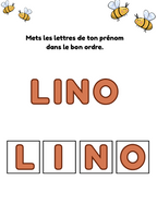 Les trésors de la forêt de Lino (2 ans): Personnalisé