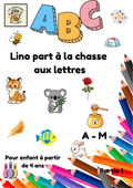 Lino part à la chasse aux lettres – Alphabet Partie 1 (A–M)